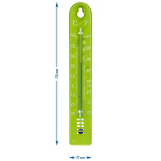 Termómetro universal (-30/50C) 17cm verde – photo 4