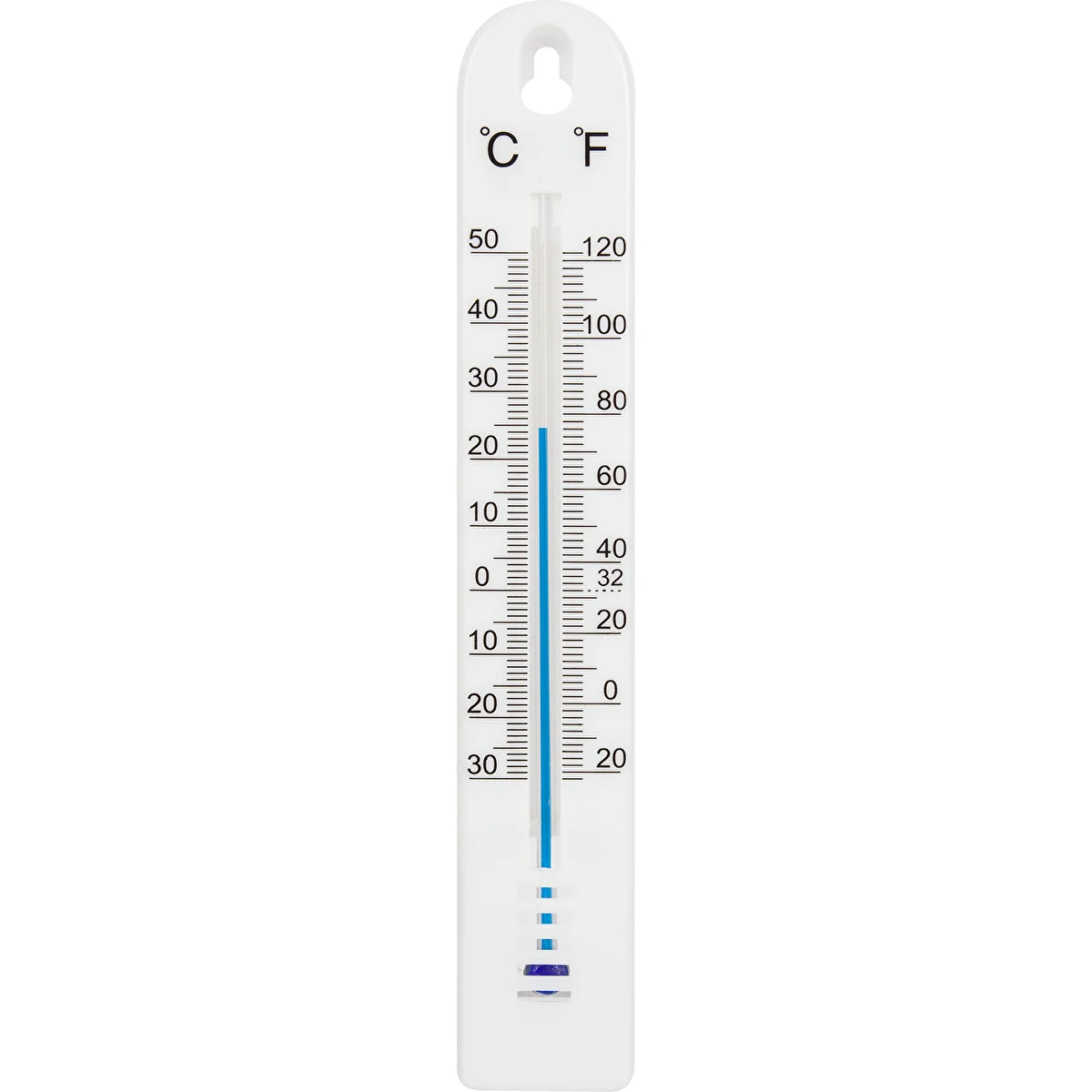 Termómetro universal (-30/50C) 17cm blanco