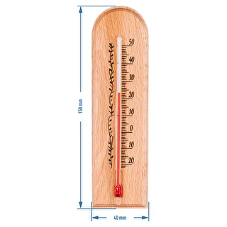 Termómetro de habitación con diseño (-20/50C) 15cm – photo 3