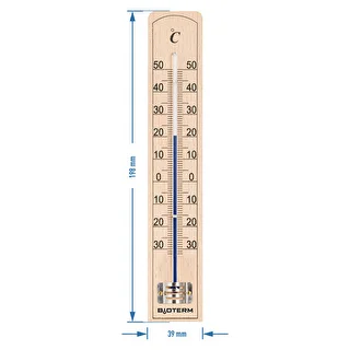 Termómetro de ambiente con protección reforzada del capilar (-30 °C a +50 °C) 20 cm – photo 2