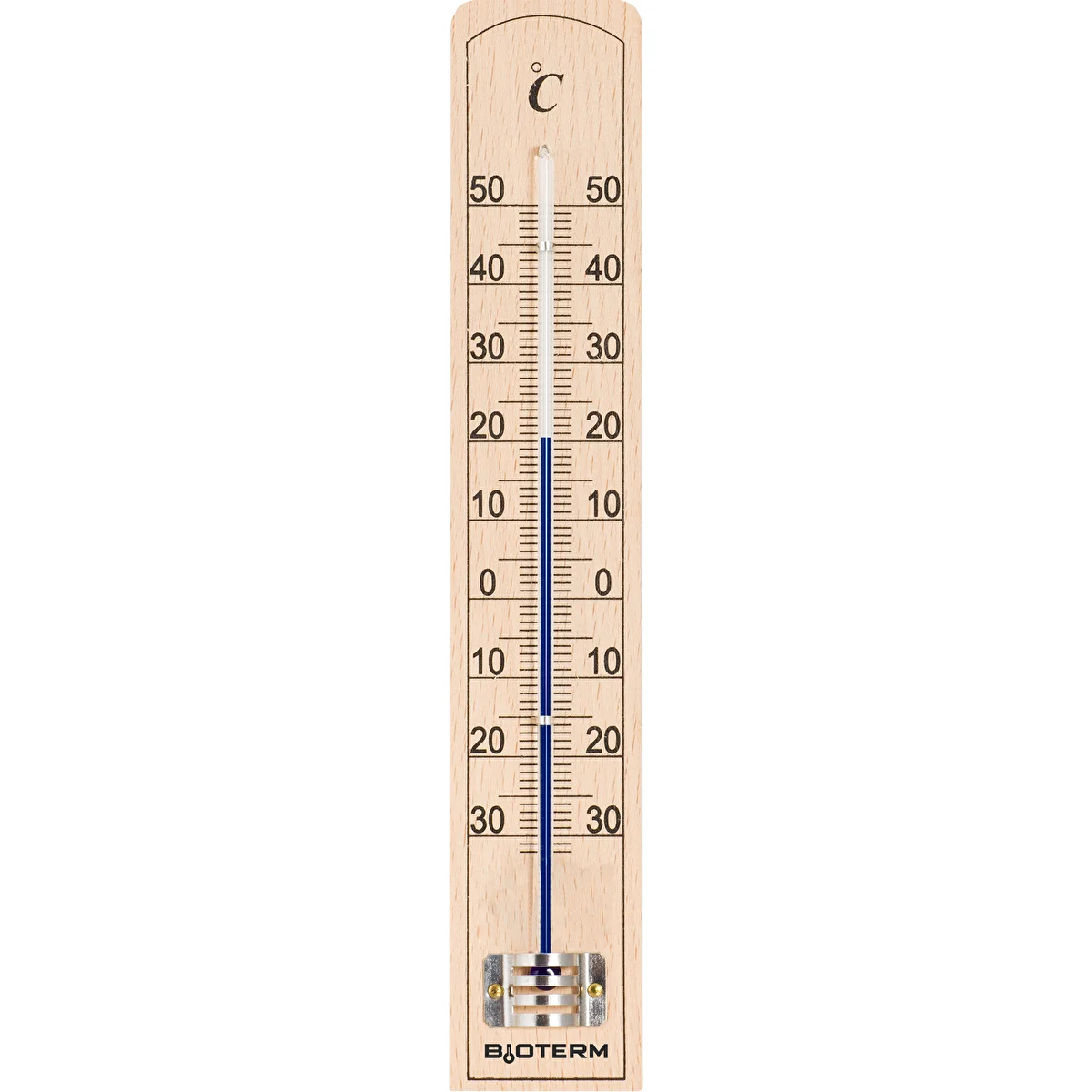 Termómetro de ambiente con protección reforzada del capilar (-30 °C a +50 °C) 20 cm
