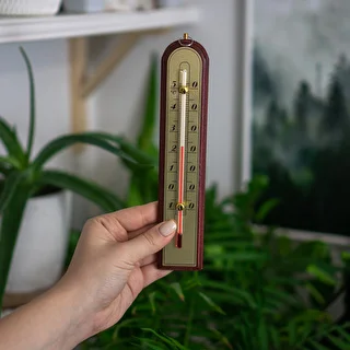 Termómetro de habitación con escala dorada (-10/50C) 22cm mix – photo 3