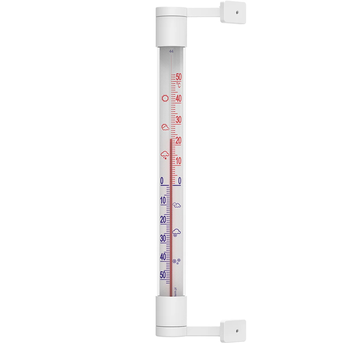 Termómetro exterior blanco (-50/50C) 22cm