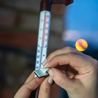 Termómetro exterior marrón (-50/50C) 18cm – photo 6