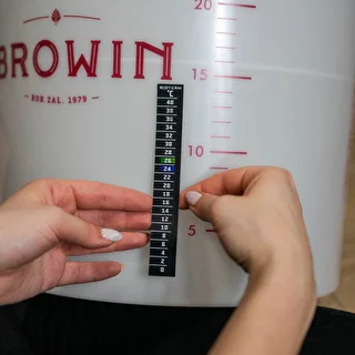 Termómetro de cristal líquido (0/40C) 15cm – photo 4
