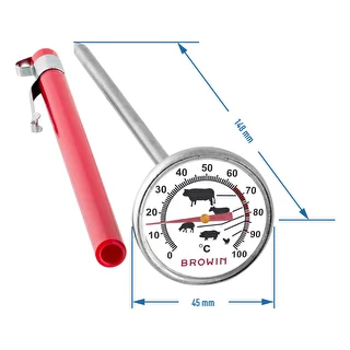 Termómetro de cocina con gráfico (0/100C) 12,5cm – photo 2