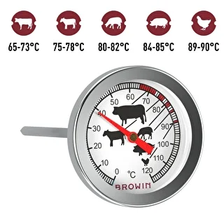 Termómetro para asar carnes (0/120C) 12,5cm – photo 9