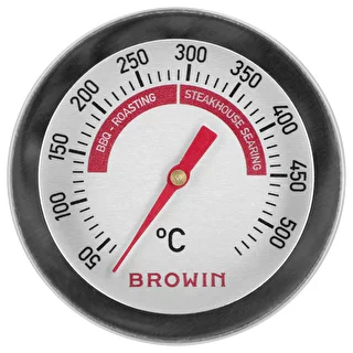 Termómetro para parrilla y BBQ, de 50 a +500°C, bimetálico, 5,3cm – photo 2