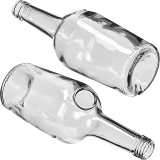 Botella GLORIA 0,5 L, con tapón de rosca dorado fi 28, 1 ud. – photo 4