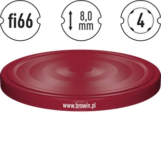 Tapa fi66 burdeos - 10 uds – photo 4