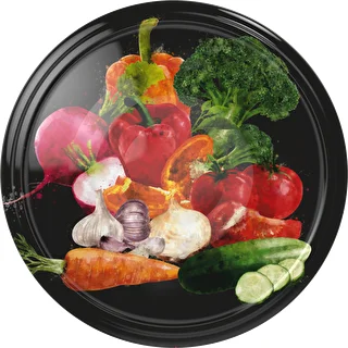 Tapa fi82/6 verduras negras - 10 uds. – photo 1