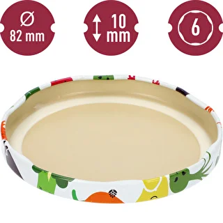 Tapa fi82/6 verduras - 10uds. – photo 4
