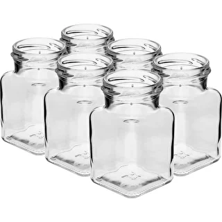Tarro TO 150ml Cuatro esquinas fi53 tapa negra -6uds – photo 3