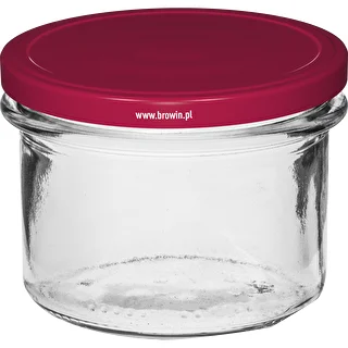 Frasco simple 235ml con tapa burdeos fi82 - 6 unidades – photo 2