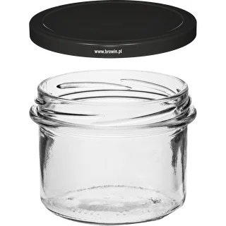 Frasco recto 235ml con tapa negra fi82 - 6uds. – photo 3