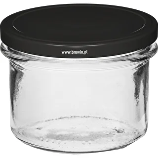 Frasco recto 235ml con tapa negra fi82 - 6uds. – photo 2