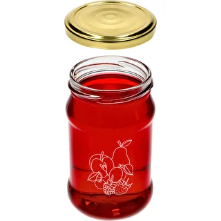 Tarro TO 300ml tapa impresión Frutas fi66/4 - 6uds. – photo 5