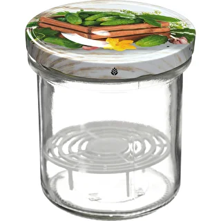 Tarro de 350ml con tapa fi82/6 y prensa - 6 unidades. – photo 3