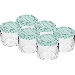 Tarro bajo 330ml fi82/6 con tapa col. 6uds – photo 1