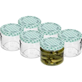 Tarro bajo 330ml fi82/6 con tapa col. 6uds – photo 2