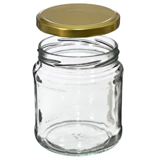 Tarro TO 500ml con tapa dorada fi82/6 - 6 unidades – photo 2