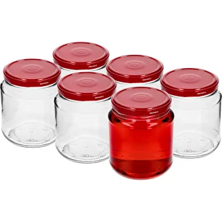 Tarro TO 580ml gordito con tapa bordo fi82/6 -6uds – photo 2