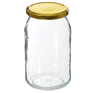 Tarro TO 900ml tapa dorada fi82/6 - 6uds. – photo 3