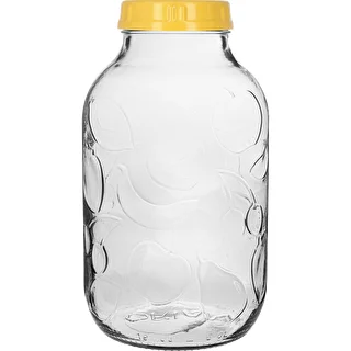Tarro TO 5 L y tapa de plástico fi 100, con asa – photo 3