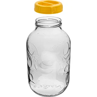 Tarro TO 5 L y tapa de plástico fi 100, con asa – photo 2