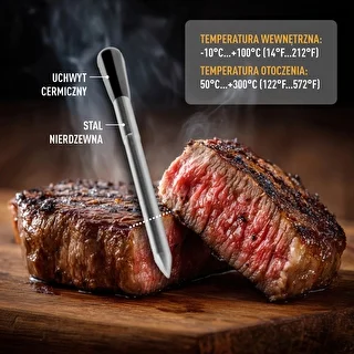 Termómetro culinario con sonda inalámbrica Bluetooth – photo 8