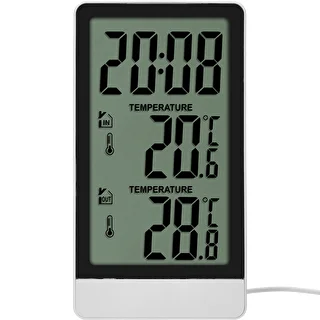 Termómetro electrónico de la marca Soens – con sonda, blanco – photo 2