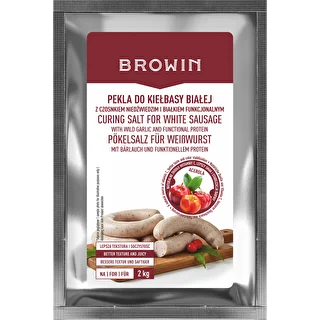 Preparado para curar salchicha blanca, con proteína funcional y acerola, 66g