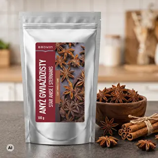 Anís estrellado entero, 100 g – photo 4