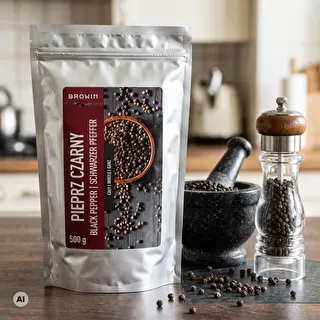Pimienta negra en grano, 500 g – photo 4