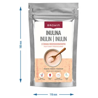 Inulina con sabor a melocotón, 100 g – photo 3