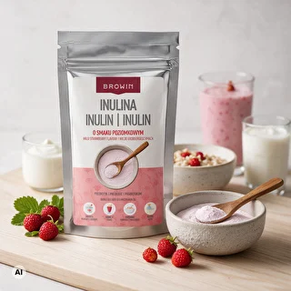 Inulina con sabor a fresa silvestre, 100 g – photo 4
