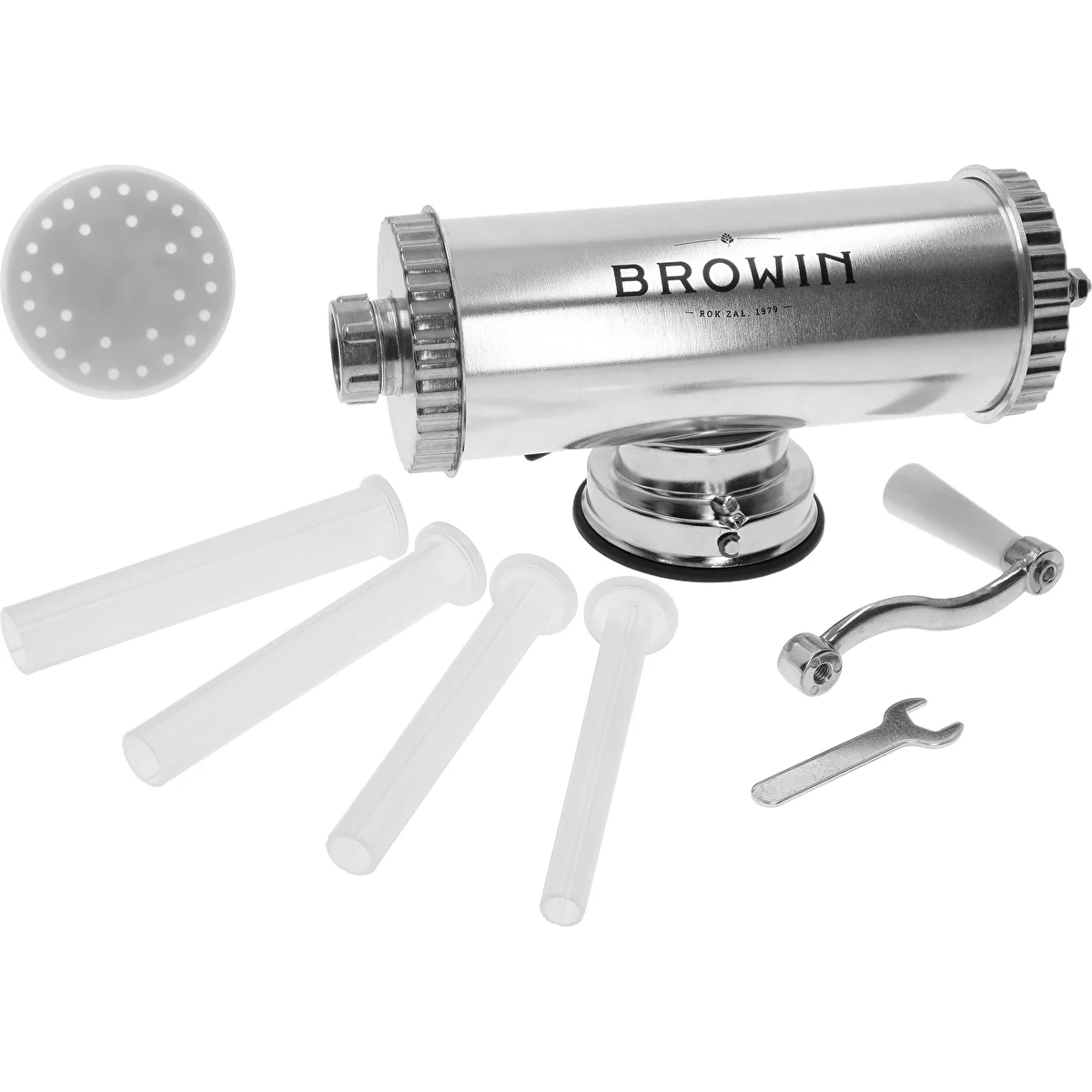 Embutidora horizontal 1,5 kg con pistón de silicona