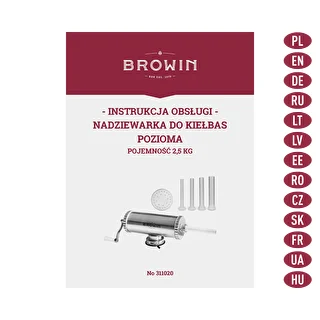 Embutidora horizontal de 2,5 kg con pistón de silicona – photo 9