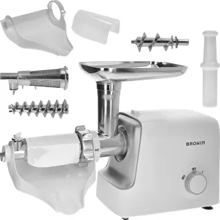 Picadora de carne con cortador, pasapurés y embutidora de salchichas, 1500 W – photo 3