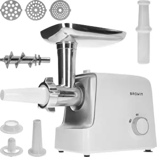 Picadora de carne con cortador, pasapurés y embutidora de salchichas, 1500 W – photo 5