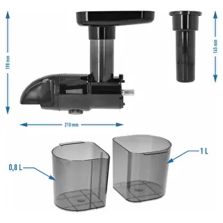 Extractor de zumo de bajas revoluciones para la máquina multifunción Browin n.º 311057 – photo 5
