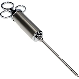 Inyector de acero inoxidable 60ml + 2 agujas – photo 2
