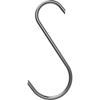 Ganchos para ahumar - en S, corte a 45°, 5 mm x 150 mm, 5 uds. – photo 4