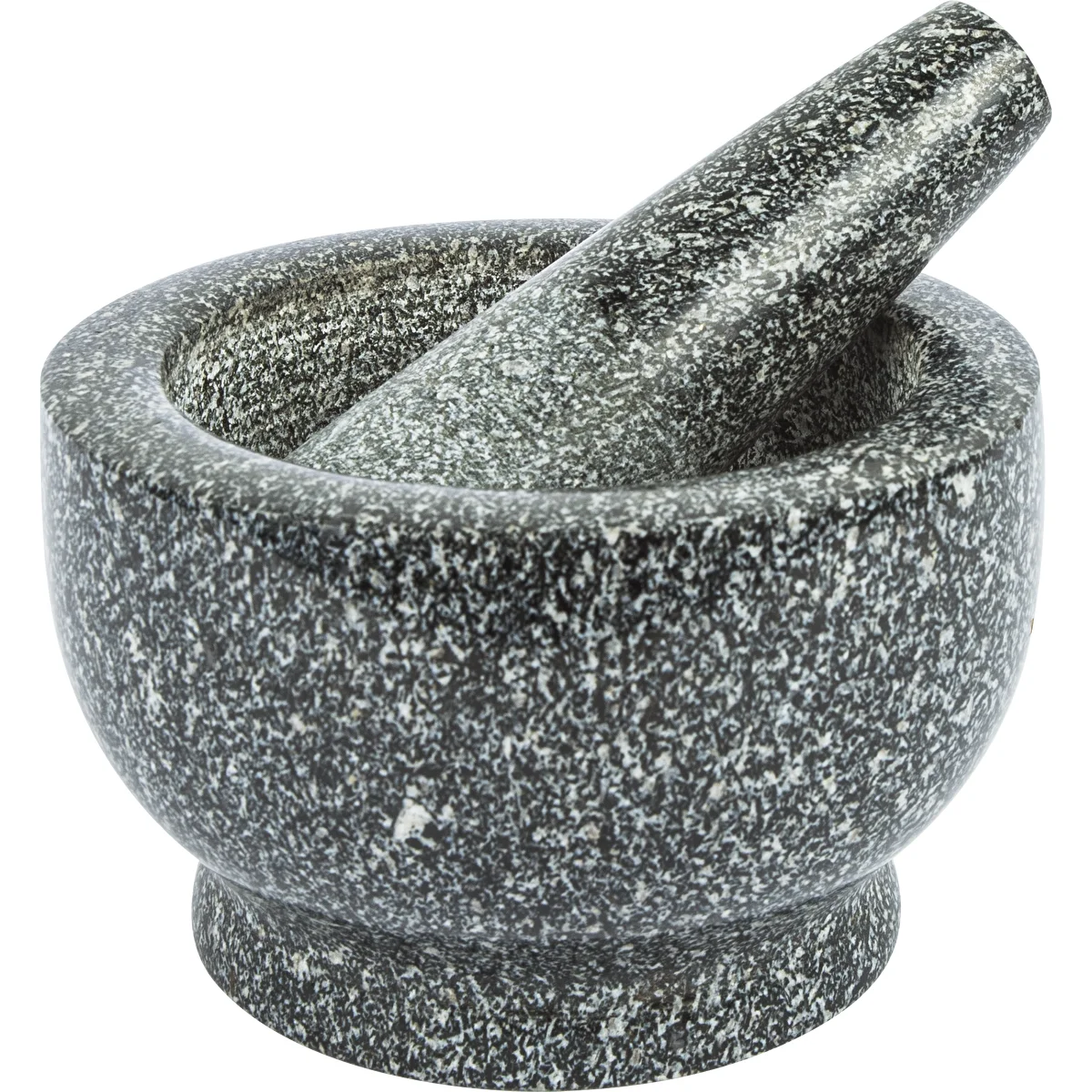 Mortero de cocina de granito - 13cm