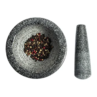 Mortero de cocina de granito - 13cm – photo 3