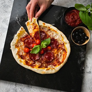 Piedra para pizza de granito 37 x 35 cm – photo 10