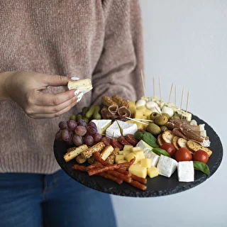 Bandeja giratoria de pizarra fi30cm – photo 14