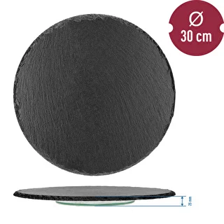 Bandeja giratoria de pizarra fi30cm – photo 9