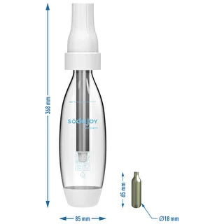 Saturador para agua y bebidas + cartuchos – photo 8