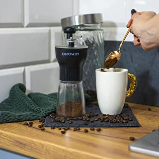 Molino de café manual con ajuste – photo 12